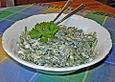 Gr&uuml;ner Sahne - Bohnen - Salat