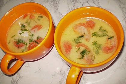 Kokos - Fisch - Suppe 1