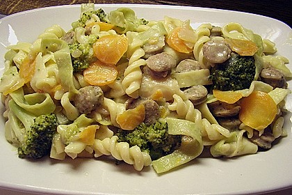 Nudelpfanne mit Br&auml;tb&auml;llchen 1