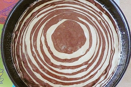 Zebrakuchen 60
