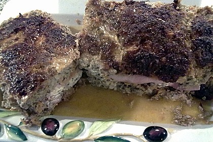 Saft - Hackbraten in der Form 6