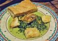 Tansanische Fischpfanne mit Spinat