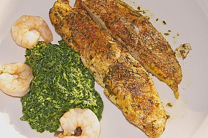 Tansanische Fischpfanne mit Spinat 5