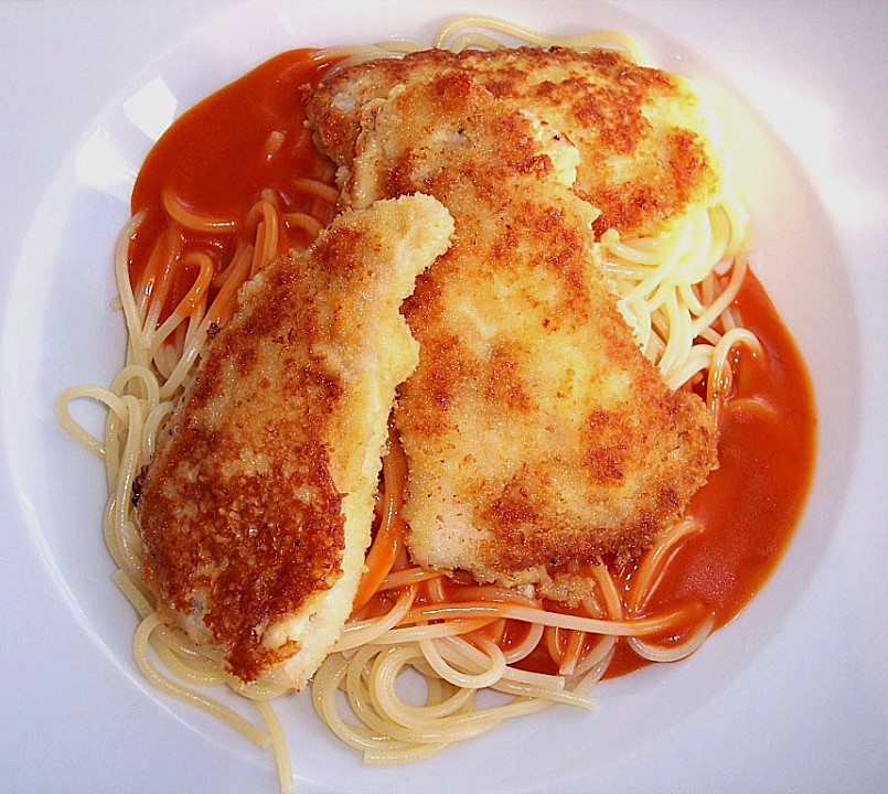 Schnitzel Milanese (Rezept mit Bild) von CGatzen Chefkoch.de