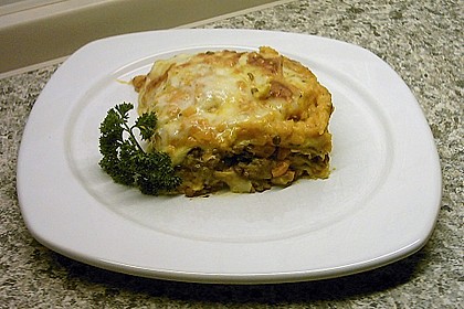 Linsen - K&uuml;rbis - Lasagne 2