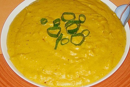 Amerikanische K&uuml;rbiscreme - Suppe 3