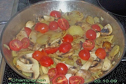 Champignon - Kartoffelpfanne 3
