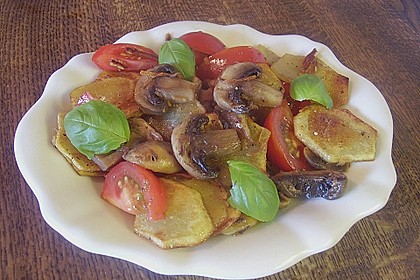 Champignon - Kartoffelpfanne 4
