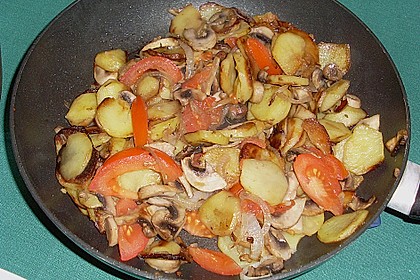 Champignon - Kartoffelpfanne 5