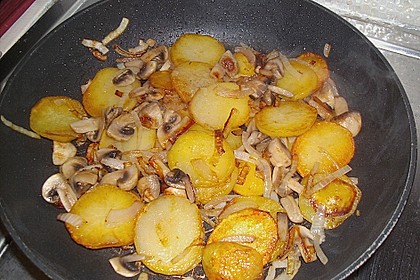 Champignon - Kartoffelpfanne 13