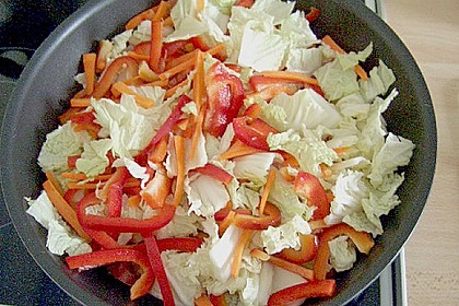 Chinakohl - H&auml;hnchenpfanne 1