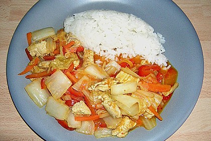 Chinakohl - H&auml;hnchenpfanne 3