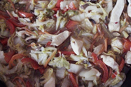 Chinakohl - H&auml;hnchenpfanne 8