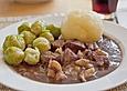 Wildschweinragout mit Kastanien