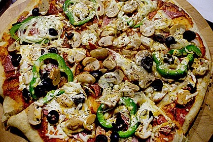 Pfannen - Pizza 1