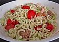 Gabelspaghetti - Salat