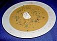 Karottensuppe mit Lauch