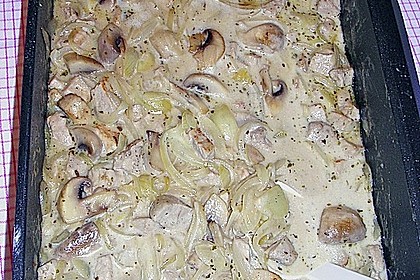 Rahm - Geschnetzeltes mit Pilzen 16