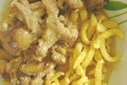 Rahm - Geschnetzeltes mit Pilzen 19