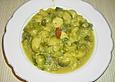 Rosenkohlsuppe mit Curry
