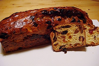 Früchtebrot aus Quark - Öl - Teig 6