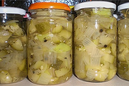 Eingelegte Zucchini 6