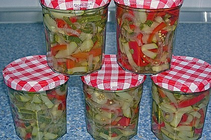 Eingelegte Zucchini 3