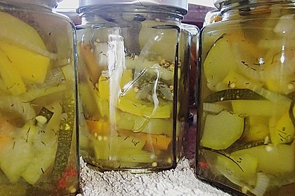 Eingelegte Zucchini 9