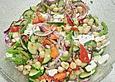 Mediterraner Kichererbsensalat