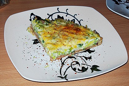 Lauchtorte auf Quark - &Ouml;lteig