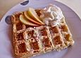 Apfel - Zimt - Waffeln