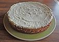 Haselnusskuchen mit Wildpreiselbeersahne