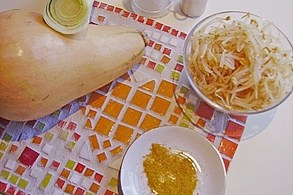 K&uuml;rbis - Lauch - Quiche