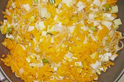 K&uuml;rbis - Lauch - Quiche 1