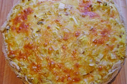 K&uuml;rbis - Lauch - Quiche 2