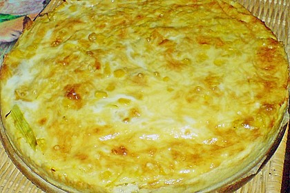K&uuml;rbis - Lauch - Quiche 4