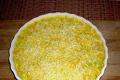 K&uuml;rbis - Lauch - Quiche 5
