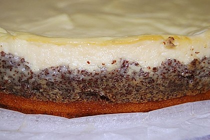 Mohn - Vanillecremekuchen