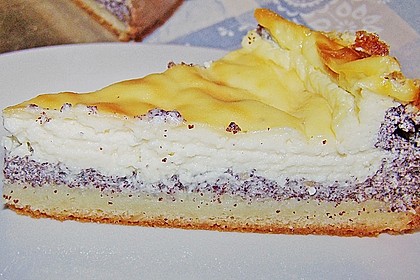 Mohn - Vanillecremekuchen 4