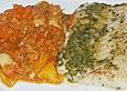 Blauleng in Pernodbutter mit mediterranem Gem&uuml;se