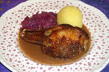 Ente mit Apfel - Orangen - F&uuml;llung 4
