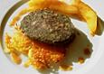 Blutwurst auf K&uuml;rbis - R&ouml;sti und Karamell - Birnen