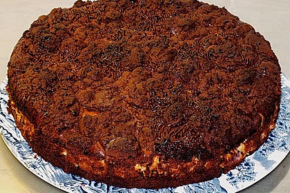 Michas Schoko - Streuselkuchen mit Quark - Kirschf&uuml;llung 1