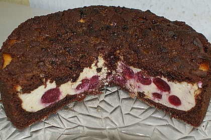 Michas Schoko - Streuselkuchen mit Quark - Kirschf&uuml;llung 10