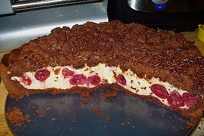 Michas Schoko - Streuselkuchen mit Quark - Kirschf&uuml;llung 20