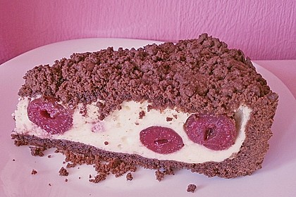 Michas Schoko - Streuselkuchen mit Quark - Kirschf&uuml;llung 24