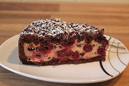 Michas Schoko - Streuselkuchen mit Quark - Kirschf&uuml;llung 28