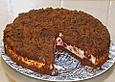 Michas Schoko - Streuselkuchen mit Quark - Kirschf&uuml;llung