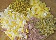 Festlicher Fleisch - Kartoffel - Salat