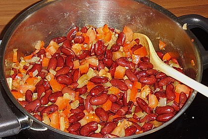 Mexikanisches rotes Bohnenmus